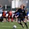 FC Edmonton's captain Paul Hamilton takes on the Minnesota Stars defense during NASL action at Clarke Stadium on Sunday afternoon. The Eddies fell to the Stars 4-3 in front of 1,300 fans for the home opener. Hamilton scored one of FC Edmonton's 3 goals.